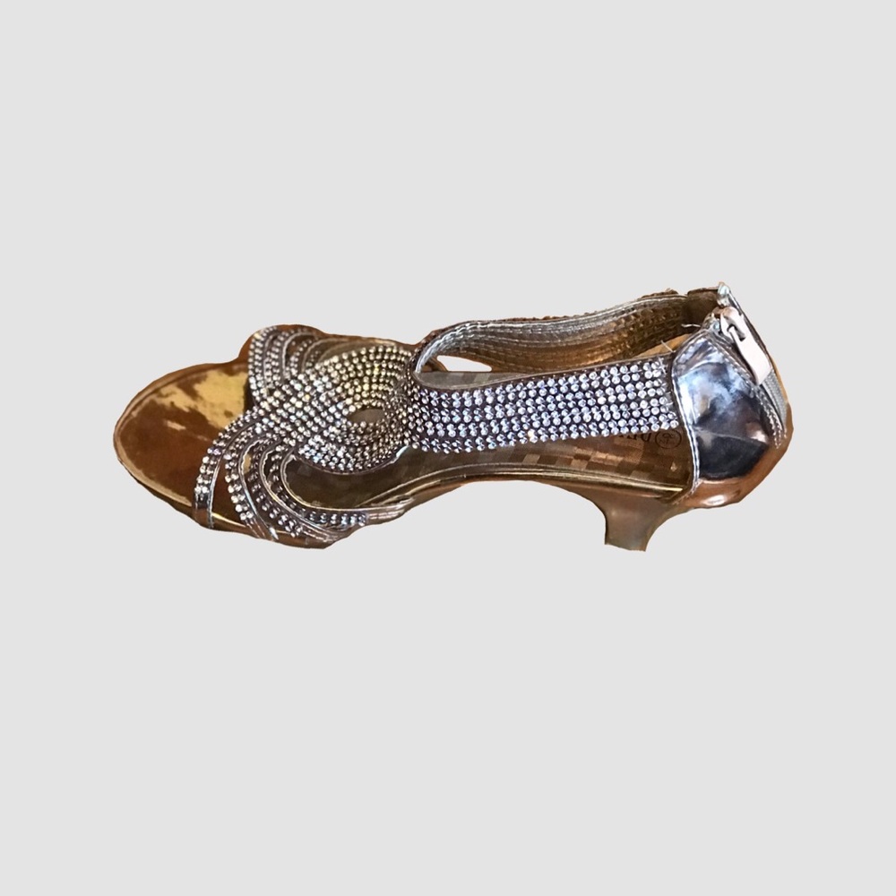 Rose Gold Diamond Heels
